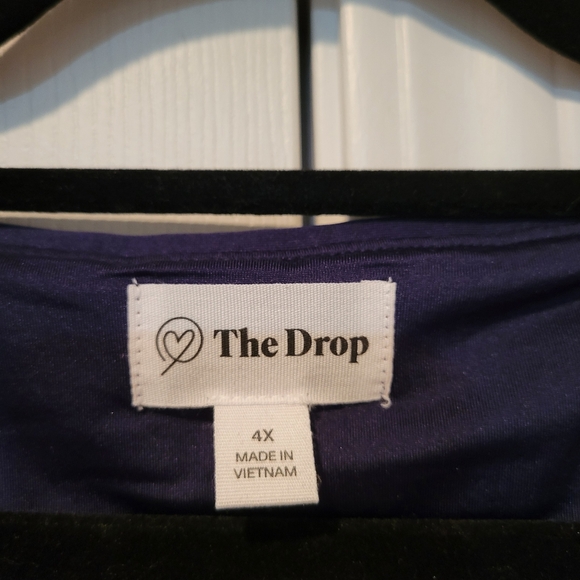 The Drop Navy Sequin Mini T Shirt/Shift Dress NWOT *50% OFF BUNDLES* - Picture 2 of 9